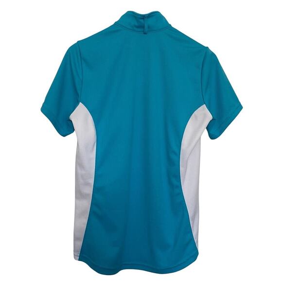 Kerrits Shirt Colorblock Short Sleeve 1/4 Zip Equestrian Rodeo Size Large - Picture 2 of 7